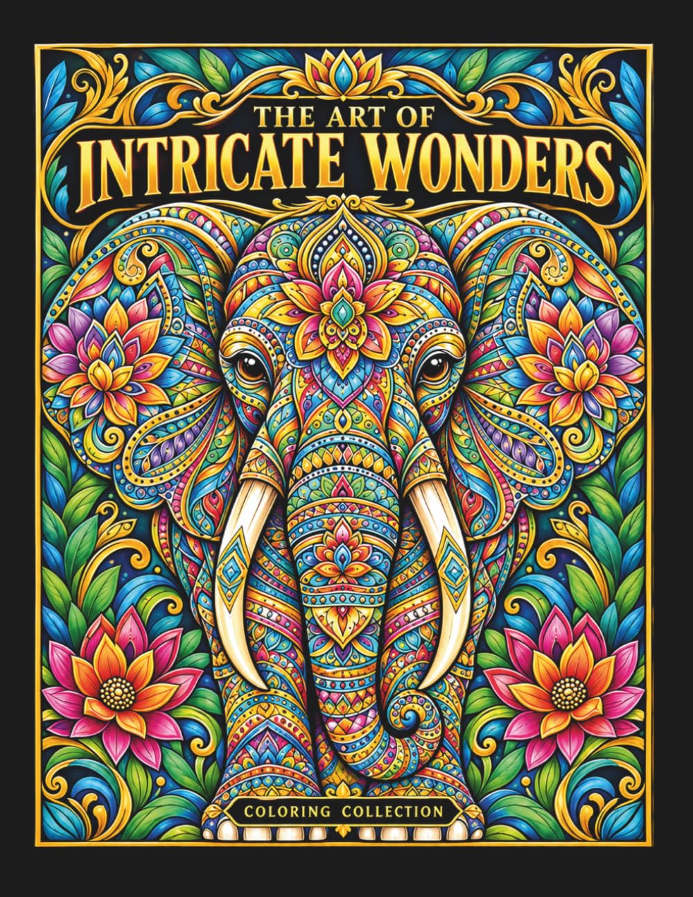 The Art Of Intricate Wonders Coloring Collection cover